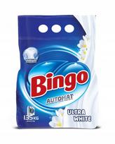 Skalbimo milteliai BINGO Matic White, 1,35 kg