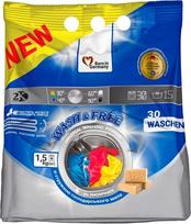 Skalbimo milteliai Wash&Free Universal, 1,5 kg