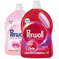 Skalbimo gelis Perwoll Renew Color, vilnai ir spalvotiems drabužiams, 2 x 3 l, 120 skalbimų