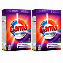 Skalbimo milteliai spalvotiems ir tamsiems drabužiams GAMA Color&Dark, 12 kg