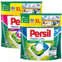 Skalbimo kapsulės PERSIL Power Caps, 70 vnt. (2x35), spalvotiems ir universaliems skalbiniams