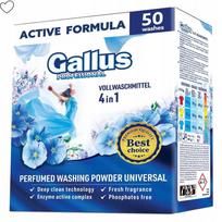 Skalbimo milteliai Gallus Professional Universal 4in1, 2,5 kg, 50 skalbimų