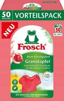 Skalbimo milteliai spalvotiems drabužiams Frosch, granatų kvapo, 3,43 kg, 52 skalbimams