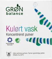 Skalbimo milteliai spalvotiems drabužiams Gron Balance, 785 g, 18 skalbimų