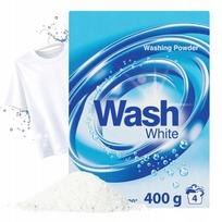 Skalbimo milteliai WASH baltiems drabužiams, 400 g, patogi pakuotė