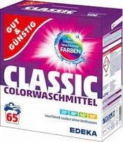 Skalbimo milteliai G&G Color, 5,2 kg, 80–160 skalbimų, Vokietija