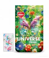 Skalbimo milteliai DEDRA UNIVERSE PRIME, baltiems ir spalvotiems drabužiams, 50 skalbimų