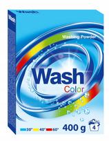 Skalbimo milteliai Wash spalvotiems drabužiams, 400 g