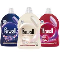 Skalbiklis Perwoll Renew, spalvotiems ir juodiems, 3 x 3 l, 180 skalbimų