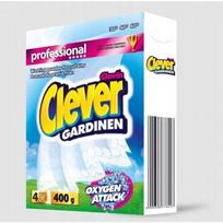 Užuolaidų ir nėrinių skalbimo milteliai su balikliu Clever, 400 g