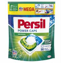 Skalbimo kapsulės PERSIL Power Caps White, 60 vnt., didelė pakuotė