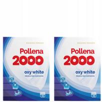 Skalbimo milteliai POLLENA 2000, užuolaidoms ir baltiems audiniams, 10 skalbimų, 2 x 600 g