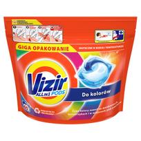Skalbimo kapsulės Vizir, spalvotiems drabužiams, 60 vnt.