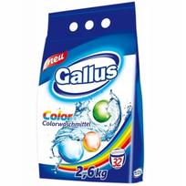 Skalbimo milteliai spalvotiems drabužiams Gallus, 2,6 kg, 32 skalbimai