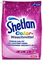 Skalbimo milteliai spalvotiems audiniams Shetlan Color, 2,025 kg, 30 skalbimų