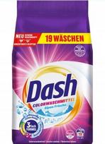 Skalbimo milteliai spalvotiems audiniams Dash Alpen Frische, 0,95 kg