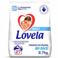Skalbimo milteliai Lovela Baby, baltiems drabužiams, 2,7 kg, 27 skalbimai