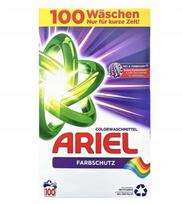 Skalbimo milteliai spalvotiems audiniams Ariel Color+, 6 kg, 100 skalbimų
