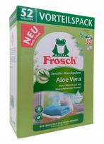 Skalbimo milteliai Frosch su alavijais, hipoalerginiai, 3,4 kg, 52 skalbimai
