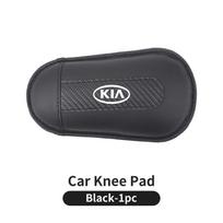 Car Knee Pad Armrest Mat Elbow Pillow Leg Cushion Hand Support Mat For KIA K5 Rio Optima Sportage Ceed Soul Picanto Stonic black
