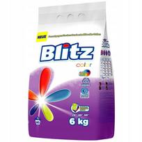 Skalbimo milteliai BLITZ spalvotiems audiniams 6 kg, 82 skalbimai