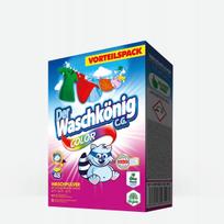 Skalbimo milteliai spalvotiems skalbiniams Waschkonig, 2,88 kg, 48 skalbimai
