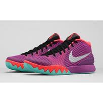Nike Kyrie 1 'Easter' (Unisex) MEDIUM BERRY / HOT LAVA / BLACK / METALLIC SILVER Basketball Shoes 705277 508 44.0 blue