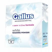 Skalbimo milteliai Gallus White, aktyvi formulė, 600 g, dėžutėje