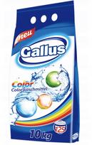 Skalbimo milteliai spalvotiems drabužiams Gallus, 10 kg