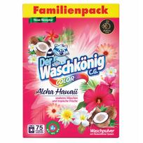 Skalbiamieji milteliai spalvotiems drabužiams Der Waschkonig Aloha Hawaii, 4,5 kg