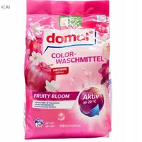 Skalbimo milteliai spalvotiems audiniams Domol FRUITY BLOOM, 1,35 kg, 20 skalbimų