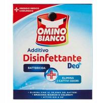 Skalbimo mašinos dezinfekcinė priemonė OMINO BIANCO su DEO+ technologija, 450 g