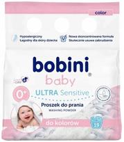 Hipoalerginiai spalvotų drabužių skalbimo milteliai Bobini Baby, 1,425 kg