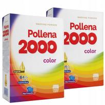 Skalbimo milteliai spalvotiems POLLENA 2000, 2 x 5,5 kg, 100 skalbimų