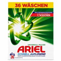 Skalbimo milteliai ARIEL Universal White Light, 20–95°C, greitai tirpstantys