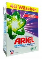 Skalbimo milteliai spalvotiems drabužiams Ariel Color+, 2,4 kg, 40 skalbimų, vokiški