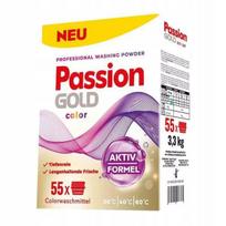 Skalbimo milteliai PASSION GOLD COLOR, 3,3 kg, 55 skalbimų, dėžutė