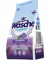 Skalbimo milteliai Königliche Wäsche, 6 kg, levandų kvapo