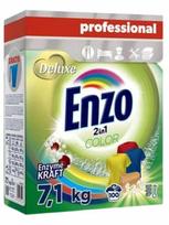 Skalbimo milteliai DELUXE Enzo, spalvotiems drabužiams, 7,1 kg, dėžutė