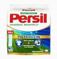 Skalbimo milteliai Persil Megaperls Universal, 16 skalbimų, 1,04 kg