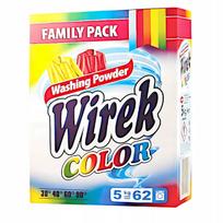 Skalbimo milteliai spalvotiems audiniams Wirek Color, 5 kg, 62 skalbimai