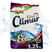Skalbimo milteliai spalvotiems drabužiams CLIMAR ECO, 3,25 kg, Vokietija