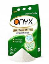 Skalbimo milteliai ONYX baltiems ir spalvotiems audiniams, 3 kg