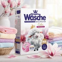 Skalbimo milteliai spalvotiems drabužiams Königliche Wäsche Color Magnolia, 7 kg, 116 skalbimų