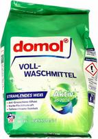 Skalbimo milteliai baltiems audiniams Domol White, balinantys, iš Vokietijos