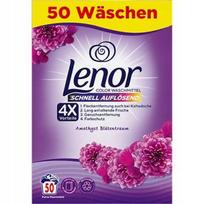 Skalbimo milteliai spalvotiems drabužiams Lenor Color Amethyst, 3 kg, 50 skalbimų