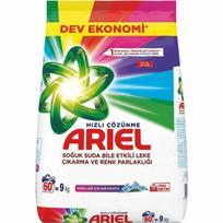 Skalbimo milteliai spalvotiems drabužiams Ariel Color 9 kg
