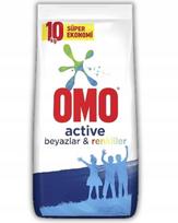 Skalbimo milteliai OMO Active PRO, baltiems ir spalvotiems drabužiams, 10 kg