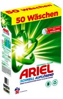 Skalbimo milteliai Ariel Universal, 50 skalbimų