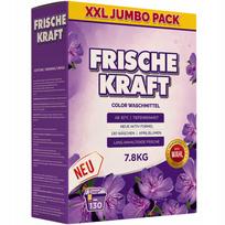 Skalbimo milteliai spalvotiems drabužiams Frische Kraft, 7,8 kg, 130 skalbimų